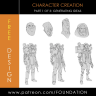 [Foundation Patreon] Character Creation Part 1: Generating Ideas [ENG-RUS]